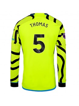 Arsenal Thomas Partey #5 Replika Borta Kläder 2023-24 Långärmad